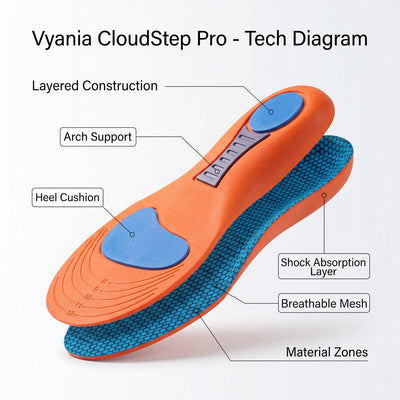 Vyania CloudStep Pro Insoles
